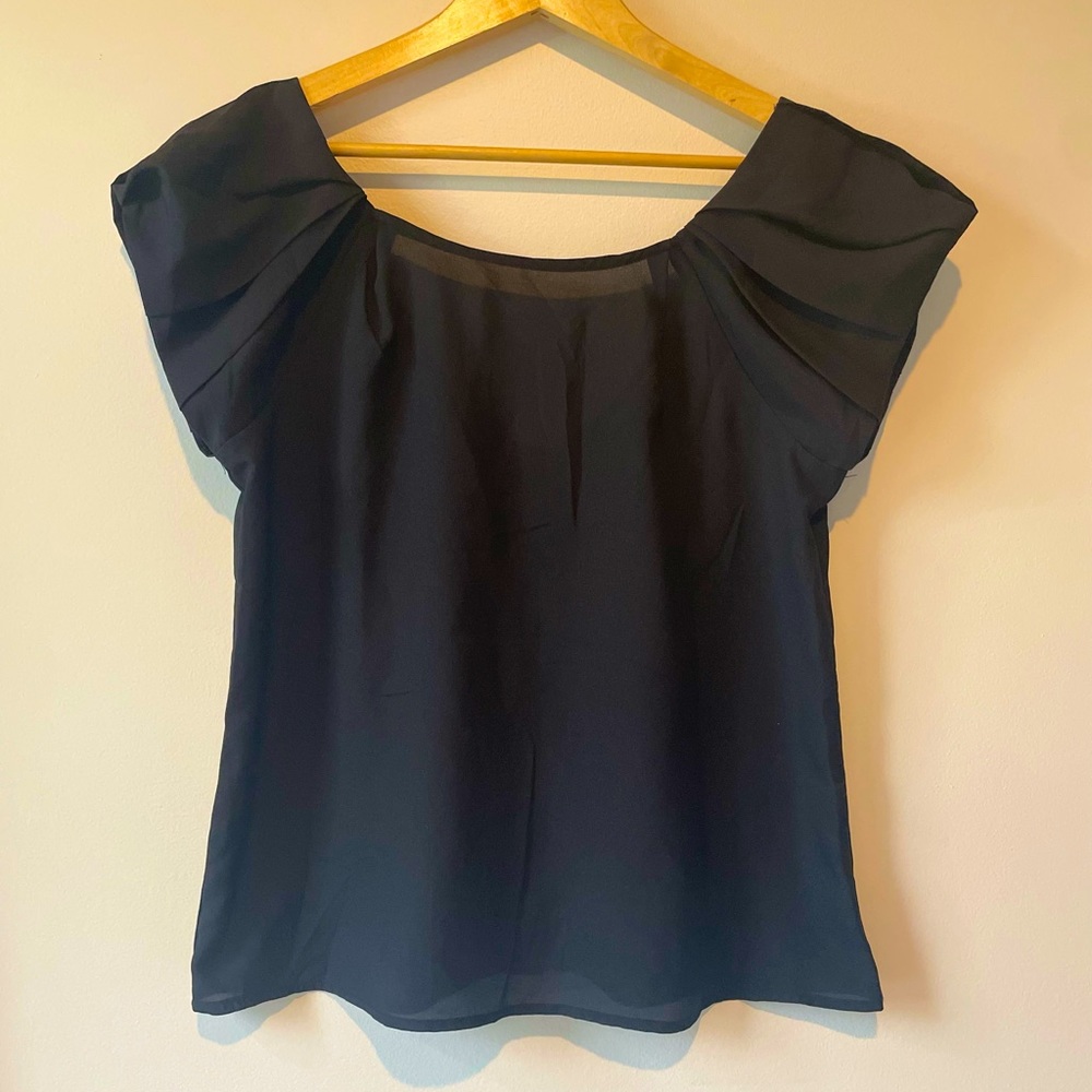 Naked Zebra- black top-M